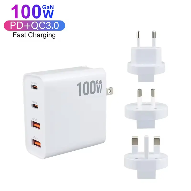 100W GaN 4-Port USB-C Fast ...