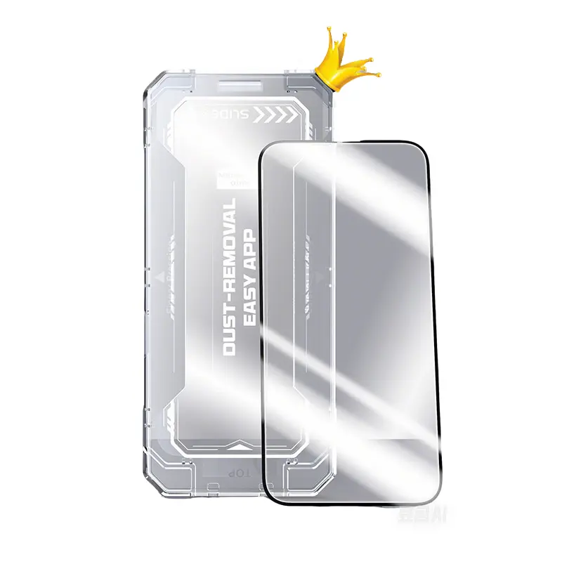 HD Tempered Screen Protector with Dust-Free Tool Kit