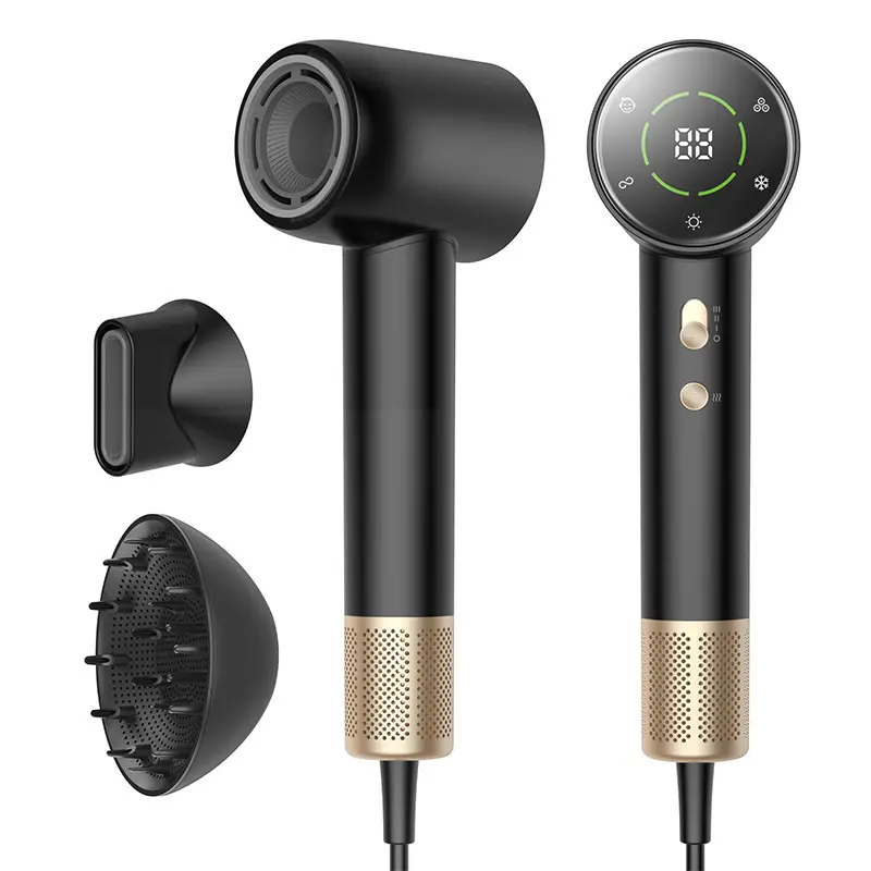 High Speed LCD Hair Dryer w...