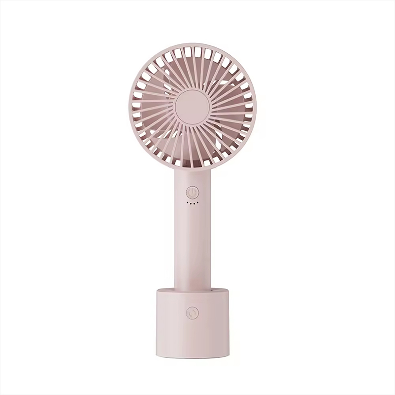 Portable USB Rechargeable Shaking Head Handheld Fan